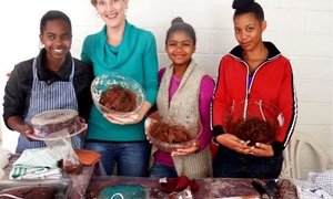 Slag met Koekversiering gewys